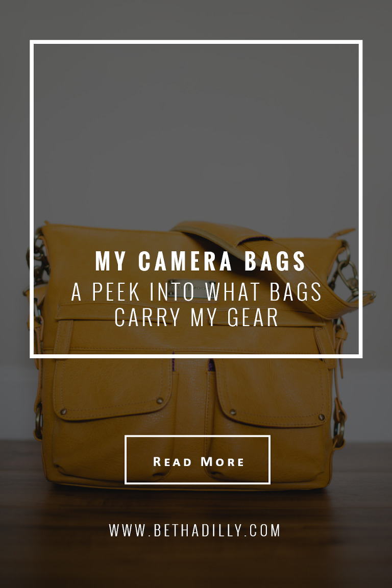 My Camera Bags | Bethadilly Photography