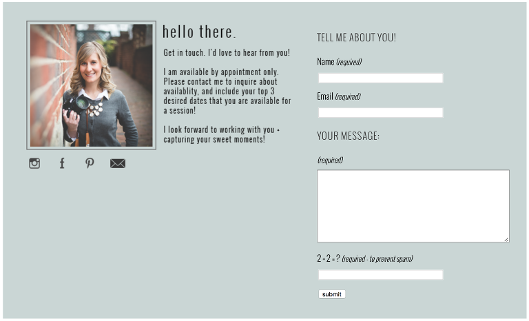 10 Things Your Photography Website Needs to Have | bethadilly photography