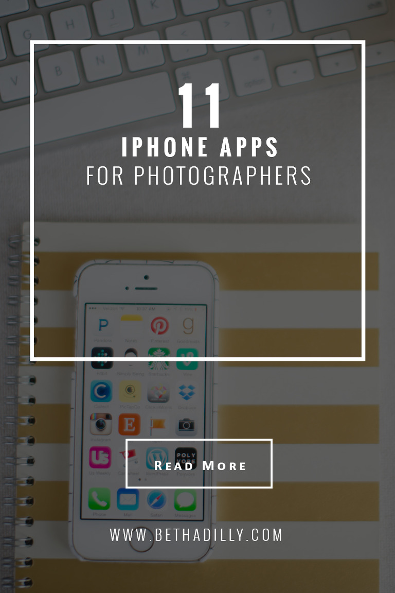  11 iPhone Apps for Photographers | bethadilly photography