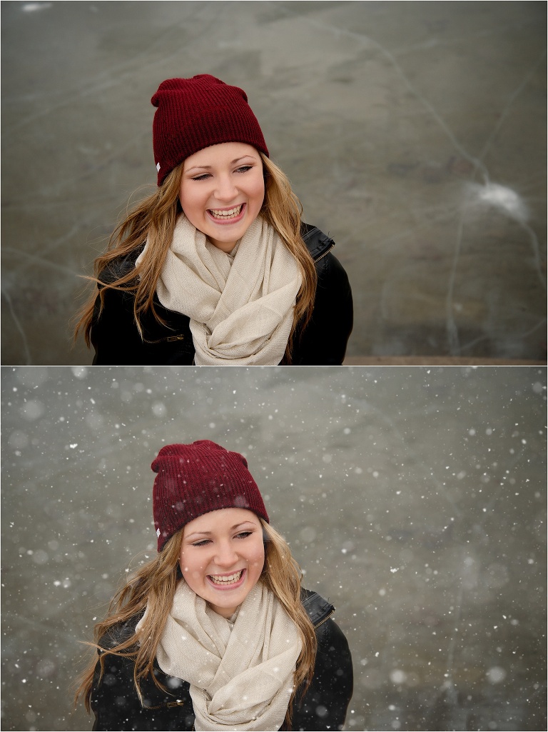 An Easy Way To Add Snow To Photos During Editing | Bethadilly Photography