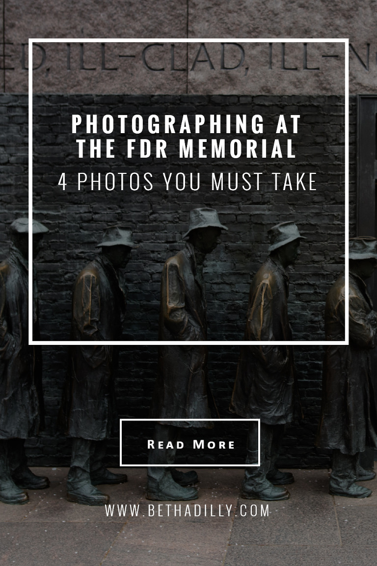 Photographing At The FDR Memorial : 4 Photos You Must Take | Bethadilly Photography