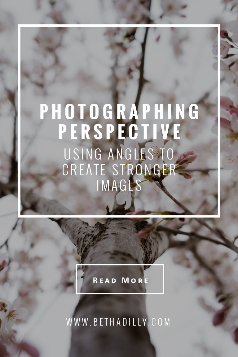 Photographing With Perspective: Using Angles To Create Stronger Images | Bethadilly Photography