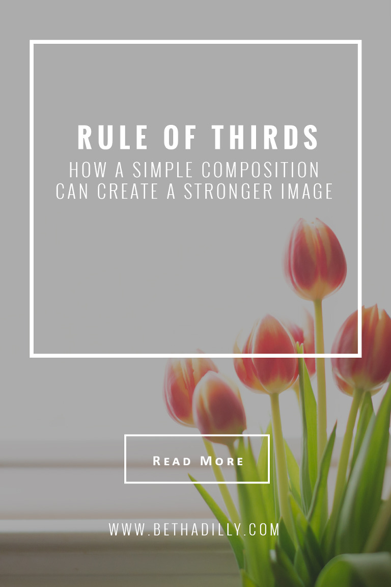 Rule of Thirds: How A Simple Composition Can Create A Stronger Image | Bethadilly Photography 