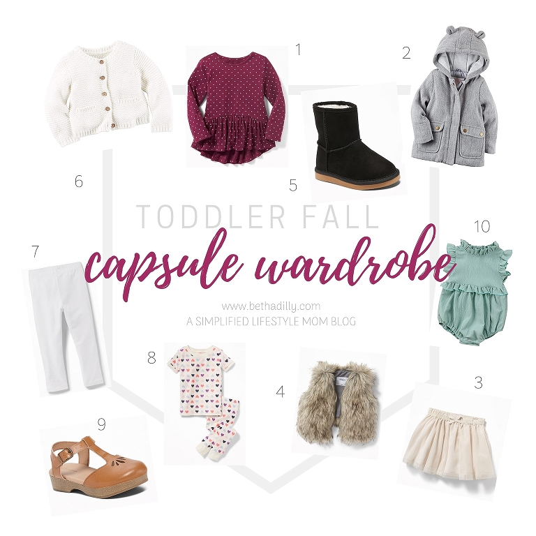 Fall Toddler Capsule Wardrobe Items | Bethadilly Photography | www.bethadilly.com