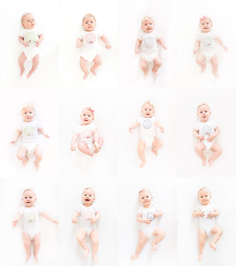 Taking Monthly Photos of Your Baby | 4 Tips For Getting Consistent Images | Bethadilly Photography | www.bethadilly.com