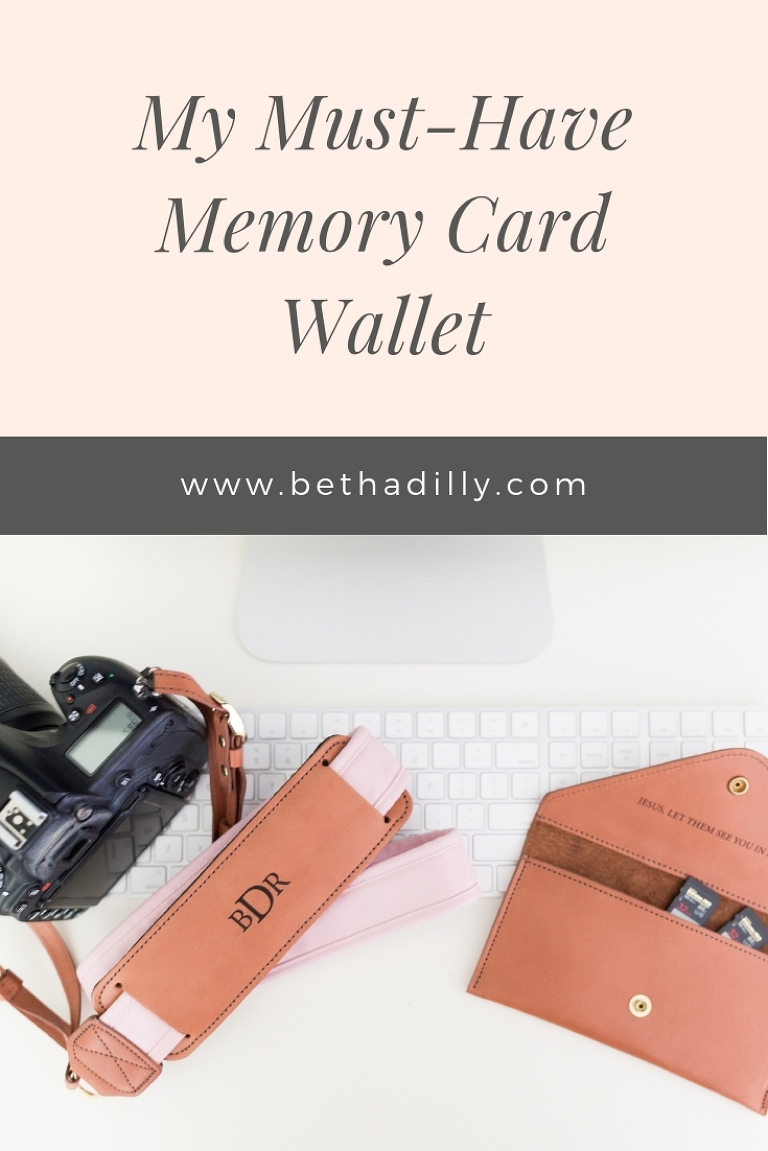 My Must-Have Memory Card Wallet | www.bethadilly.com | Bethadilly Photography