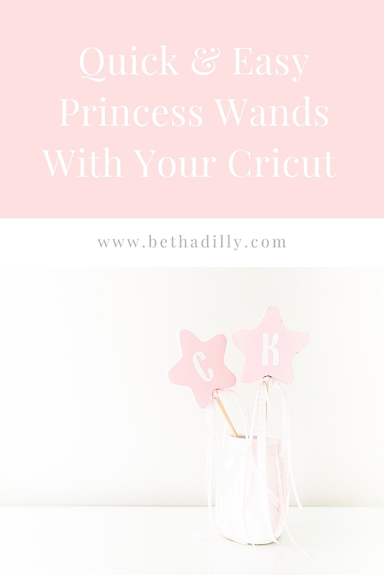 Quick & Easy DIY Princess Wands | www.bethadilly.com