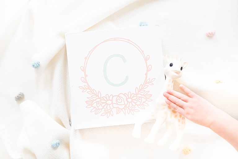 How To Make Monogram Decor With Your Cricut | www.bethadilly.com