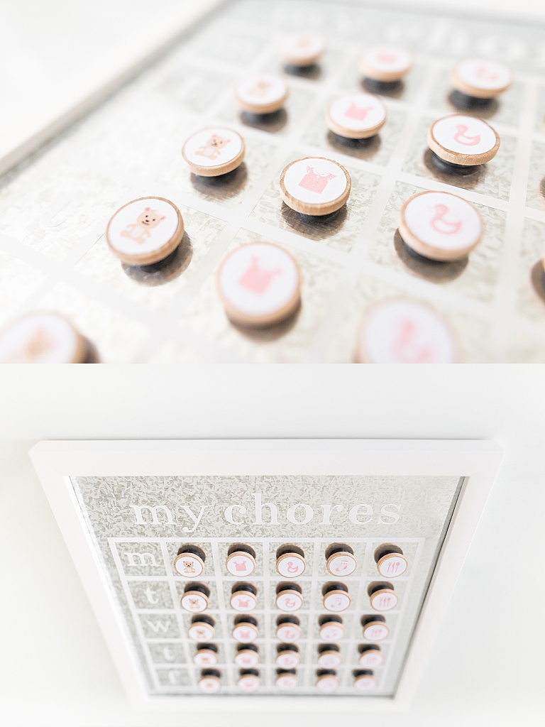 DIY Magnetic Chore Charts With A Cricut | www.bethadilly.com