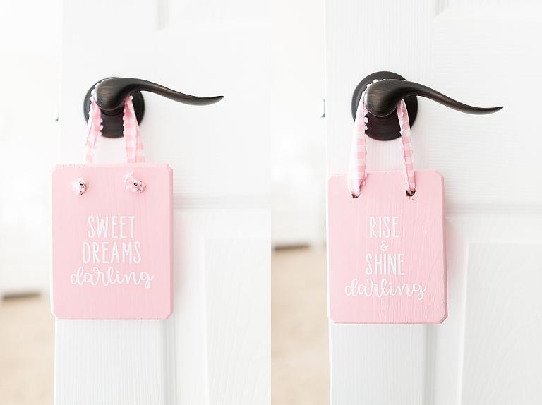 Cricut Joy Door Signs : A Beginner Friendly Craft | www.bethadilly.com