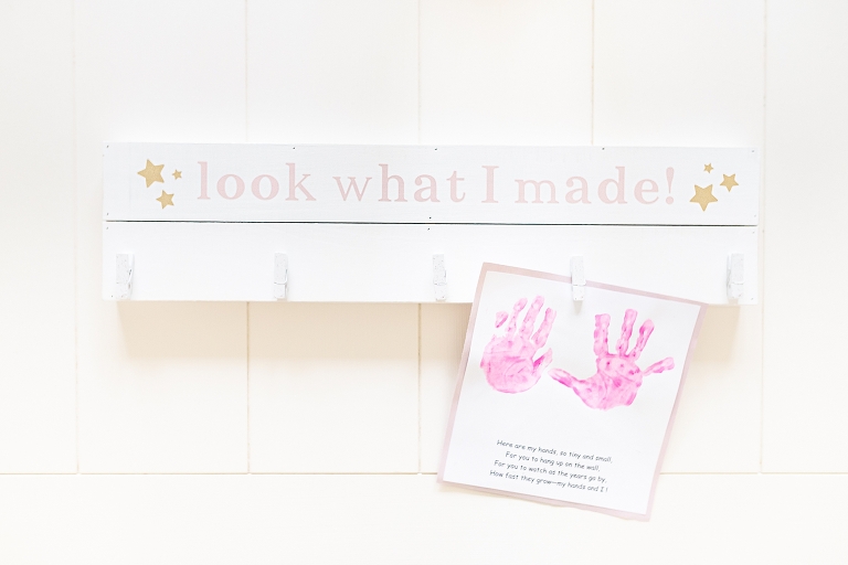 DIY Child Art Display With Cricut Joy | www.bethadilly.com