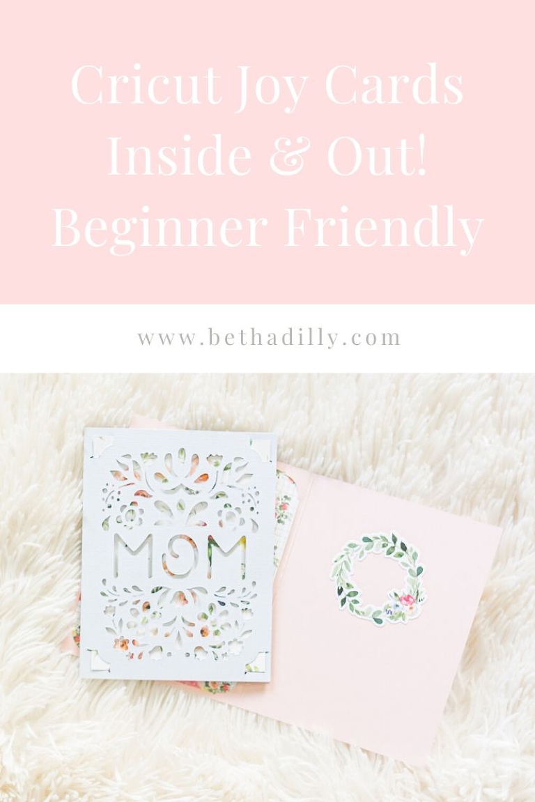 How to Make Cricut Joy Cards | www.bethadilly.com