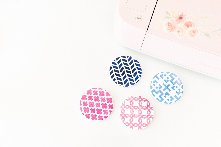 Infusible Ink Ceramic Coaster Beginner Tutorial | www.bethadilly.com