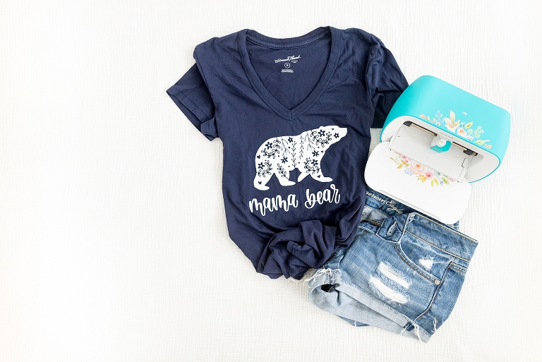 Cricut Joy Adult Sized Shirts : DIY Mama Bear Shirt | www.bethadilly.com