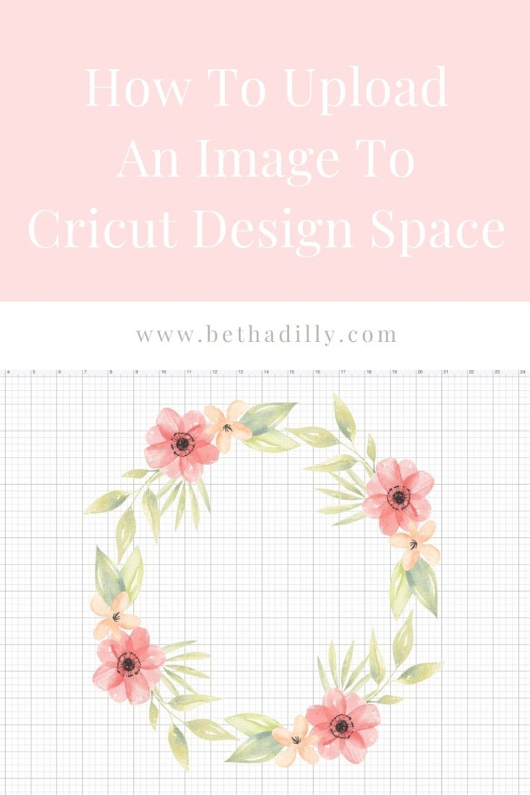 How To Upload Images To Cricut Design Space | www.bethadilly.com