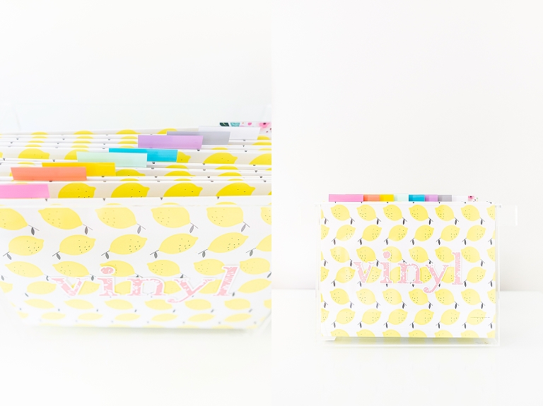 The Best Way To Store Vinyl Scraps | www.bethadilly.com