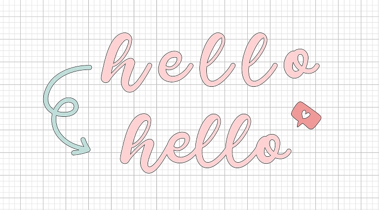 Connect Cursive Fonts In Cricut Design Space | www.bethadilly.com